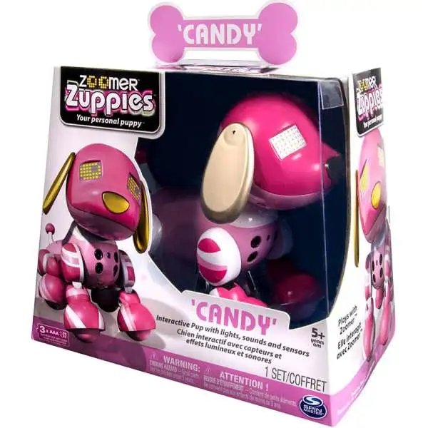 Zoomer Zuppies Candy Interactive Robot