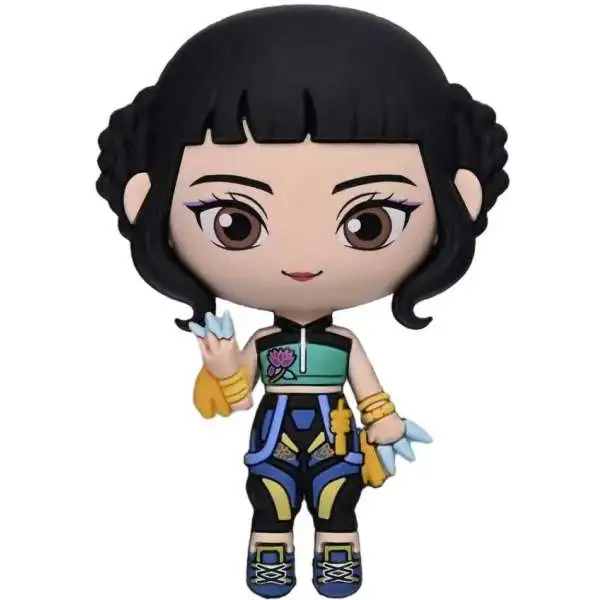 KPop Demon Hunters Zoey 2.5-Inch 3D Foam Collectible Magnet