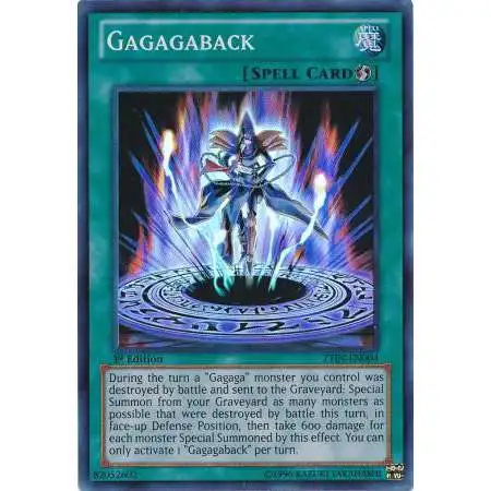 YuGiOh Trading Card Game 2013 Collector Tin Super Rare Gagaga Back ZTIN-EN004