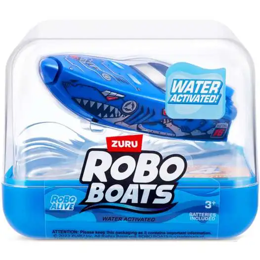 Robo Alive Robo Boats BLUE Robotic Figure