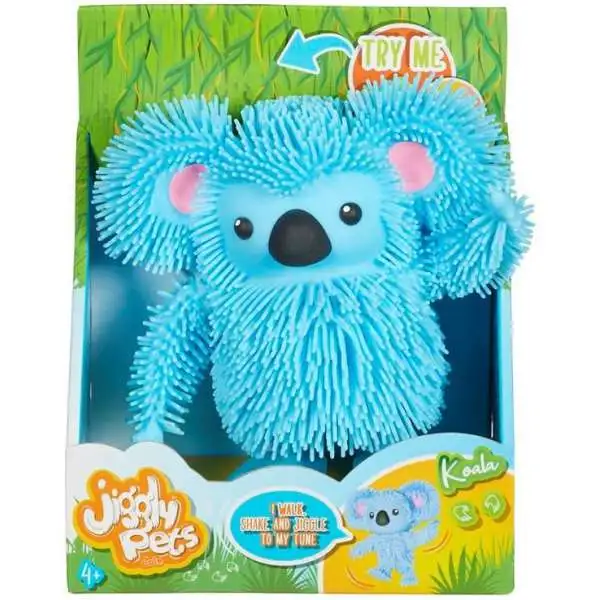 Jiggly Pets Koala Robotic Pet Figure [Blue, Damaged Package]