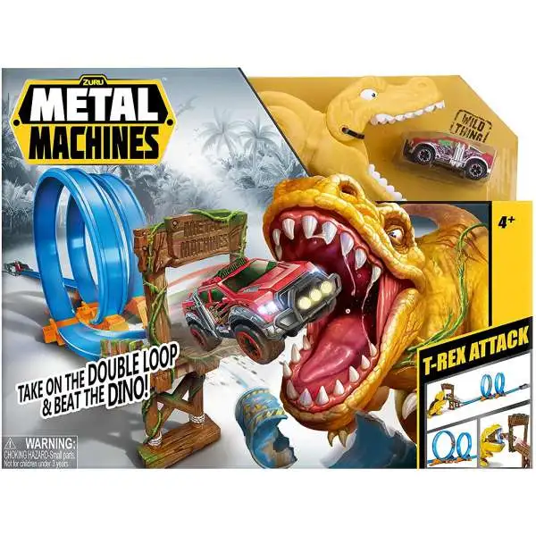 Metal Machines T-Rex Attack Track Set