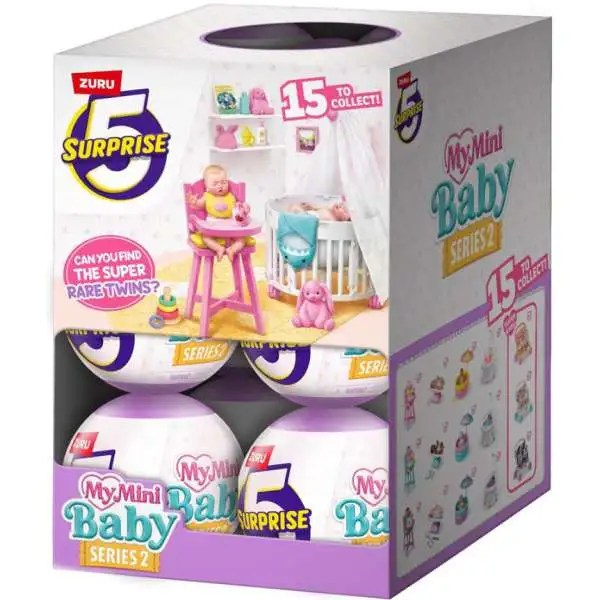 5 Surprise My Mini Baby Series 2 Mystery Box [13 Packs]