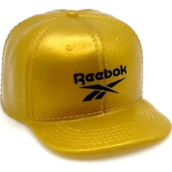 5 Surprise Sneakers Series 1 Reebok Gold CHASE Hat with Black Logo Mini Cap [Loose]