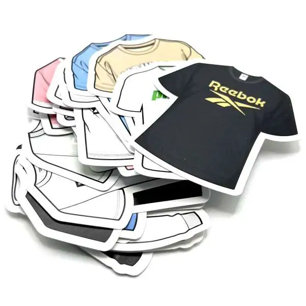 5 Surprise Sneakers Series 1 Shirt / Hoodie Logo Sticker [1 RANDOMLY Chosen Loose]