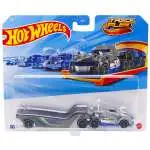 Hot Wheels Track Fleet Semi Twin Mill 164 Die Cast Car Silver