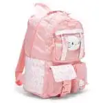 100 pocket backpack hello kitty for Girls 16 Inch Large School Backpack with Front Pocket, Water Bottle Holders, Adjustable Straps, Cute Red Bookbag for Kids, Back to School This cute set features a spacious backpack adorned with vibrant Hello Kitty prints and a checkered pattern Hello Kitty Backpack for School