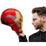 hasbro prop replica marvel legends iron man electronic helmet Avengers Series War Machine Roleplay Premium Collector with LED Light FX, Grey : Toys & Games Lord Premium Helmet Hasbro Marvel Legends Series War