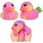 Laffy Quacks Jumbo Squishy Duck TIE-DYE PINK 6 Squeeze Toy Sunny