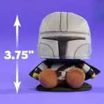 Star Wars PerchD The Mandalorian 3.75 Magnetic Shoulder Mini Plush