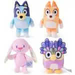 Bluey Friends Bluey Bingo Plushies, Chattermax Squeaker Toy