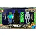 Minecraft Series 2 Hostile Mobs Pack Action Figure 4-Pack