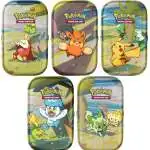 pokmon trading card game: paldea friends mini tin 5-pack Pokemon TCG: Tins Each mini tins contains 2 Paldean Fates booster packs Pokmon TCG: Paldea Friends Mini