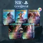 Magic The Gathering Trading Card Game God of War Norse Secret Lair